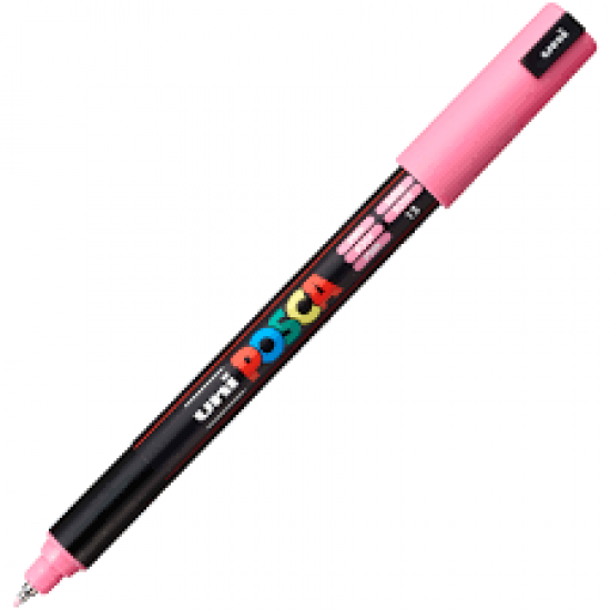 ΜΑΡΚΑΔΟΡΟΣ POSCA 0.7mm PC-1MR ΡΟΖ ΜΑΡΚΑΔΟΡΟΣ POSCA 0.7mm PC-1MR ΡΟΖ